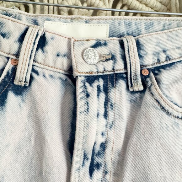 Mother Denim Pink Wash High-Waisted Rider Ankle Jeans Size 26 NWT - Picture 7 of 15